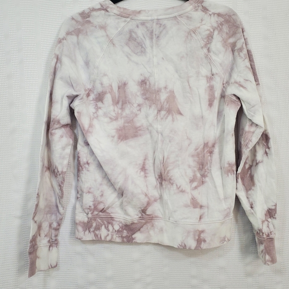 ATHLETA Sundown Sweatshirt Pink Tye Die Size Small - Picture 3 of 8